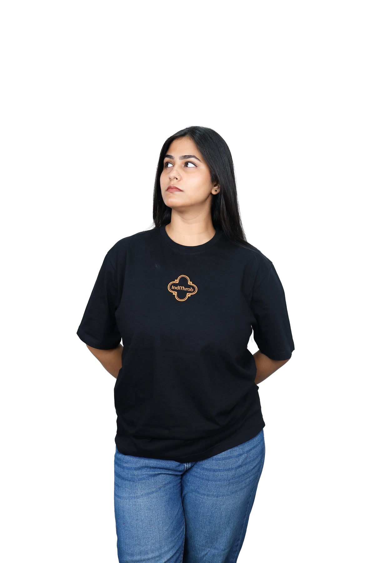 IndiThrob Horn Please oversized T-shirt styled for everyday streetwear